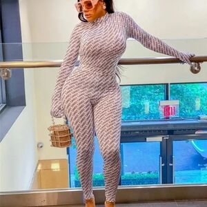 💋3-PIECE LETTER PRINT JUMPSUIT!!!